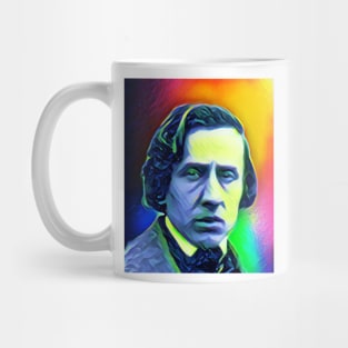 Frédéric Chopin Colourful Portrait | Frédéric Chopin Artwork 6 Mug